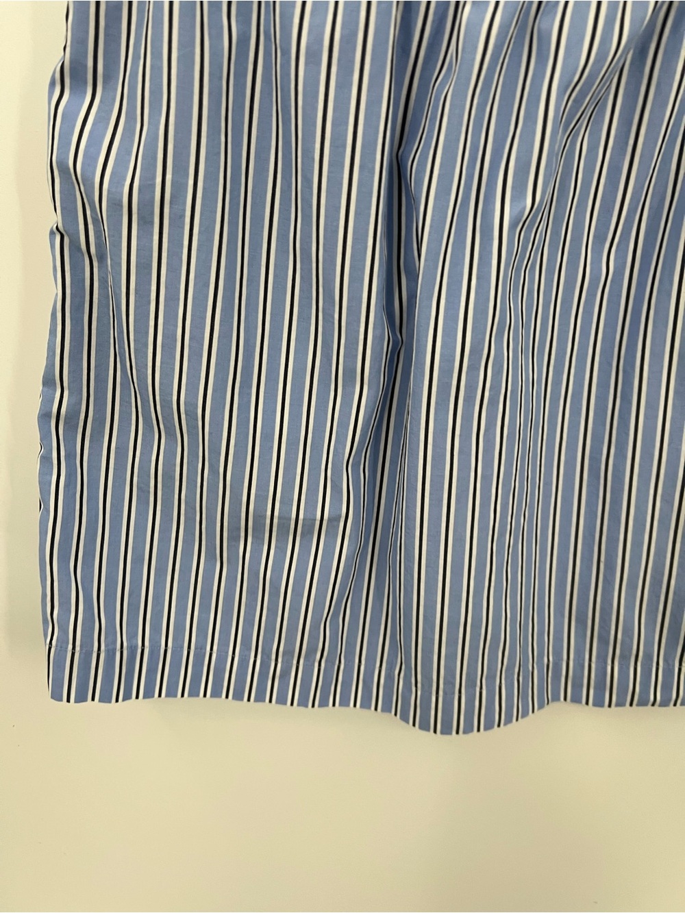 J. Crew drawstring poplin Striped Skirt - Picture 6 of 9